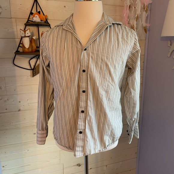 Striped button up - Picture 2 of 6